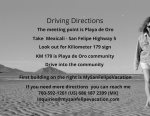 Check-in location in San Felipe
